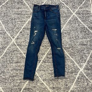 Abercrombie & Fitch- Simone High Rise Super Skinny; size 26/2R
